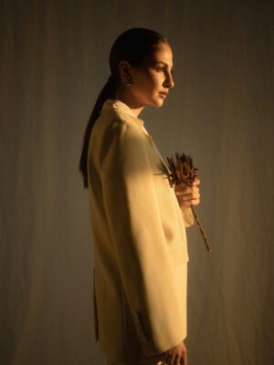 Purple women's dress